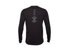 Pánský dres s dlouhým rukávem Fox Ranger Dr Md Ls Jersey Lunar, Black