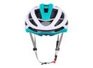 Helma FORCE LYNX, bílo-tyrkysová