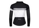 Dámský dres s dlouhým rukávem FORCE SPRAY LADY, bílo-černý