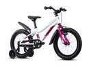 Dětské kolo GHOST Powerkid 16 Pearl White/Candy Magenta Gloss