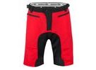 Pánské kraťasy do pasu s odnímatelnou vložkou FORCE MTB-11, červené