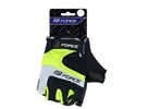 Letní krátkoprsté rukavice FORCE RAB gel, fluo