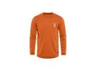 Pánský dres HORSEFEATHERS Fury LS, burnt orange