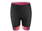 Dámské kraťasy do pasu s vložkou FORCE VICTORY LADY, černo-růžové