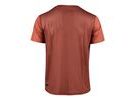 Pánský dres s krátkým rukávem FORCE MTB MOUNT, cihlový