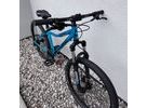 Dětské kolo Core Nipper 24", jednopřevodník, chromovaný modrý, hydraulické MT-200, Z-565 - odpružená vidlice