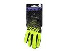 Letní dlouhoprsté rukavice FORCE MTB SWIPE, černo-fluo