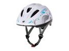 Dětská helma FORCE FUN FLOWERS, bílo-šedo-modrá