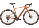 Gravel kolo CANNONDALE TOPSTONE CARBON 3 GRX 1X, oranžové
