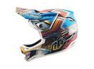 Integrální helma Troy Lee Designs D4 CARBON LOWRIDER BLUE 2025