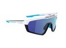 brýle FORCE APEX, bílo-šedé, modré zrcadlové skla