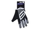 Letní dlouhoprsté rukavice FORCE MTB SPID bez zapínání, černé