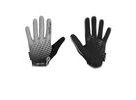 Dětské dlouhoprsté rukavice FORCE KID MTB ANGLE, šedo-černé