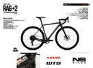 Gravel kolo NS Bikes RAG + 2 Black 2025 Hydra