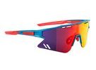 brýle FORCE SPECTER modro-červ., červená zrc. skla