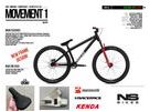 Dirtové kolo NS Bikes Movement 1 černá 2025