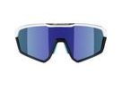 brýle FORCE APEX, bílo-šedé, modré zrcadlové skla