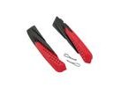 Brzdové špalky Force náhradní, černo-červené 70mm
