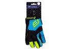 Dětské dlouhoprsté rukavice FORCE KID MTB AUTONOMY, černo-modré