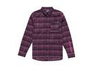 Pánská košile Troy Lee Designs GRIND FLANNE DEEP PURPLEL PLAID