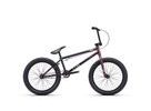 BMX kolo CTM POP Hi-Ten 2021, černá/fialová