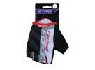 Letní krátkoprsté rukavice FORCE RADICAL, černo-bílo-červené
