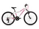 Dětské kolo Core Nipper 24", 3x6s, s odpruženou vidlicí - bílý lesk s růžovou, 2025