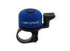 Zvonek FORCE MINI Fe/plast 22,2mm paličkový, modrý