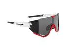 Brýle FORCE CREED bílo-červené, černá zrc. skla