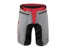 Pánské kraťasy do pasu s odnímatelnou vložkou FORCE MTB-11, světle šedé