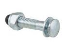 Podsedlový šroub+matice M8x35mm Fe, stříbrný
