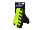 Letní krátkoprsté rukavice FORCE LINE bez zapínání, fluo-černé