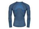 Pánské funkční triko FORCE SOFT dlouhý rukáv, modré