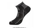 Krátké ponožky Progress TOURIST, černé
