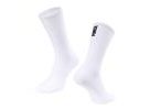 Dlouhé ponožky FORCE LONGER SLIM, bílé