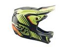 Integrální helma Troy Lee Designs D4 POLYACRYLITE QUALIFIER BLACK / YELLOW 2025