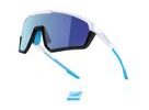 brýle FORCE APEX, bílo-šedé, modré zrcadlové skla