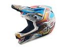 Integrální helma Troy Lee Designs D4 CARBON LOWRIDER BLUE 2025
