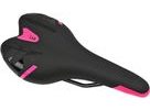 Dámské sportovní sedlo DDK MTB, černo-růžové