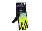 Dětské dlouhoprsté rukavice FORCE KID MTB ANGLE, fluo-modré