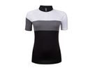 Dámský dres s krátkým rukávem FORCE VIEW LADY, černo-bílo-šedý