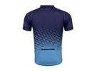 Pánský dres s krátkým rukávem FORCE MTB ANGLE, modrý