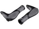 Gripy FORCE GEL s integrovanými rohy 113mm, černo-šedá