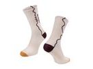 Dlouhé ponožky FORCE ENDLESS, krémové