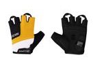 Letní krátkoprsté rukavice FORCE SECTOR gel, černo-žluté
