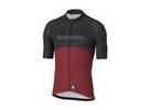 Pánský dres s krátkým rukávem SHIMANO TEAM, červená-černá