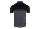 Pánský dres s krátkým rukávem FORCE ROCK, šedo-černý