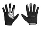 Letní dlouhoprsté rukavice FORCE MTB POWER, černo-šedé