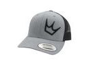 Kšiltovka PEATY'S PUBWEAR TRUCKER CAP CROWN, gray-black