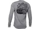 Pánský dres s dlouhým rukávem FOX Ranger Ls Dr Jersey, šedý